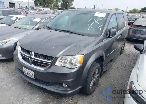 2016 Dodge Grand Caravan Sxt из США, поврежденный, VIN 2C4RDGCG7GR358225